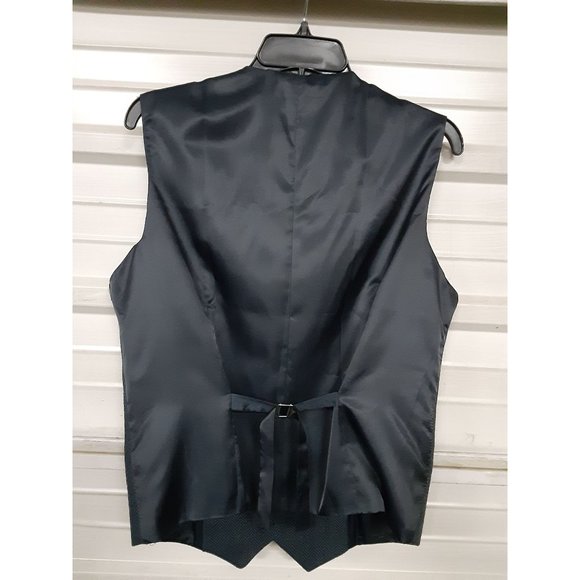 Paul Jones Men's Button Vest Navy Size Small NWT - Picture 2 of 3